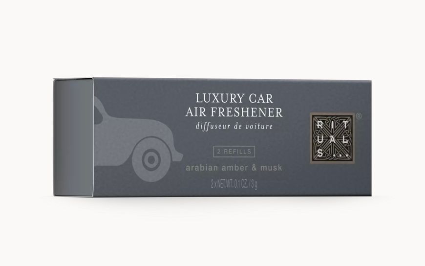 РЕФІЛ Аромат в авто RITUALS HOMME Car Air Freshener Refill, 2*3г 100474 фото