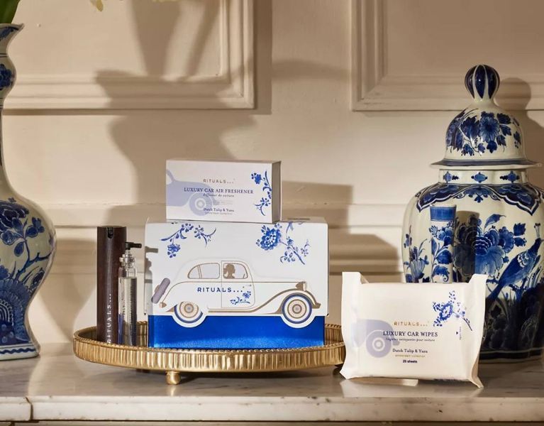 Подарунковий набір для авто Rituals Amsterdam Collection Car Gift Set, 4 позиції 100493 фото