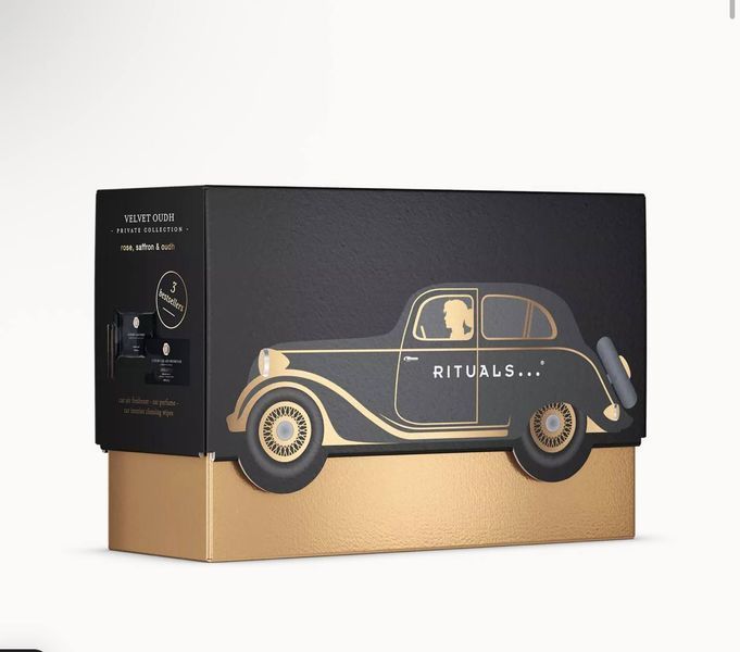 Подарунковий набір для авто Rituals Velvet Oudh Car Gift Set, 4 позиції 100495 фото